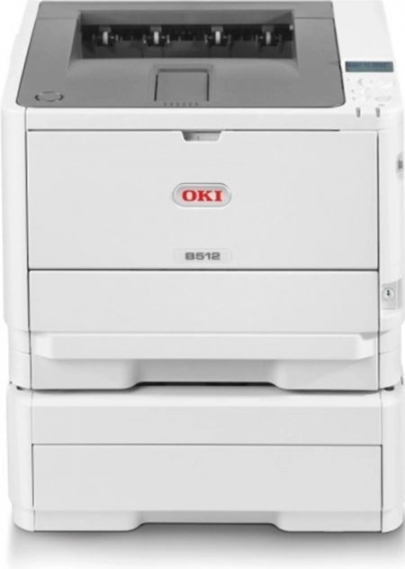 OKI B512DNTW Wireless A4 Mono Laser Printer With Extra Paper Tray