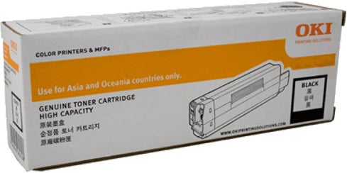 Genuine OKI C712N 46507612 Black Toner Cartridge 11,000 Print