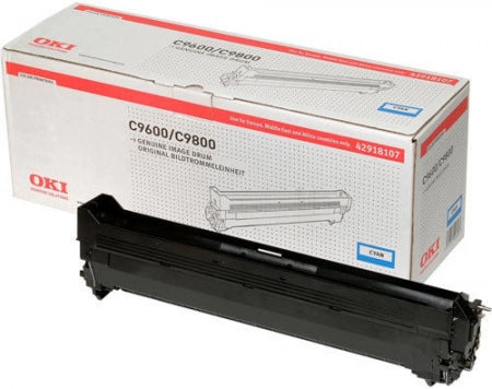 Genuine OKI C9600 42918111 Cyan Drum Unit 42,000 Prints