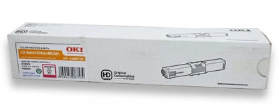 Genuine OKI C510DN Magenta Toner Cartridge 44469726 5,000 Pages