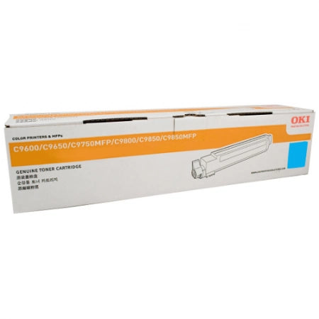 Genuine OKI C9600 42918919 Cyan Toner Cartridge 15,000 Prints