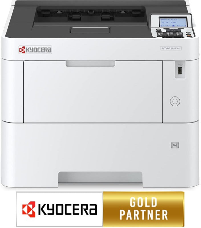 Kyocera ECOSYS PA4500x Mono Laser Printer Network &amp; Duplex 2 Years Warranty - Replaces&nbsp;KYOCERA&nbsp;P3145DN