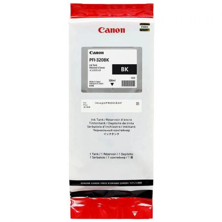Genuine Canon PFI-320 Black Ink Cartridge 300ml