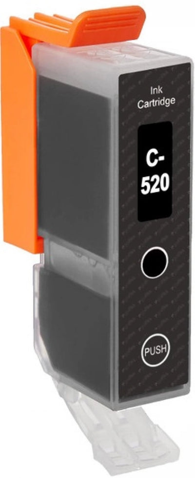 5 X Canon PGI520BK Compatible Black Ink 324 Pages