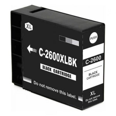 Canon PGI2600XLBK Black Compatible Ink Cartridge 2,500 Prints