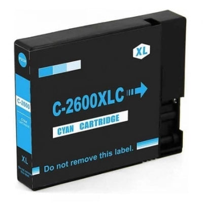 Canon PGI2600XLC Cyan Compatible Ink Cartridge 1,500 Prints