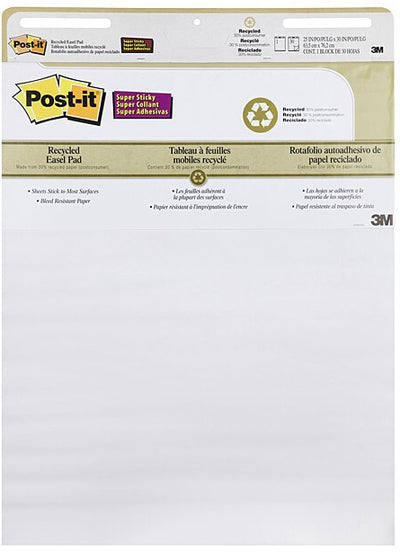 Post-It Easel Pads Recycled 635 x 762mm - Box of 2