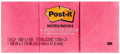Post It Notes Cape Town 38 x 51mm 12-Pack