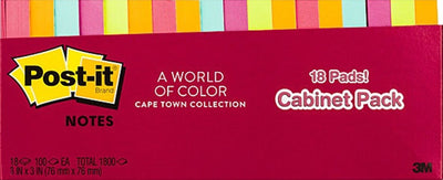 Post-It Notes Cape Town 76 x 76mm 18-Pack