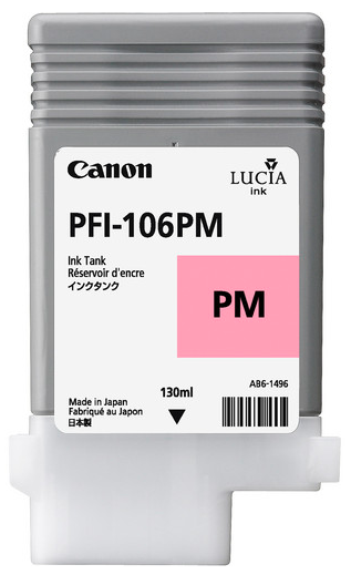 Canon PFI106PM Photo Magenta Genuine Ink Cartridge 130m
