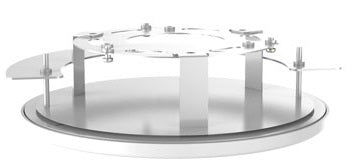 Indoor Fixed Dome in-ceiling mount