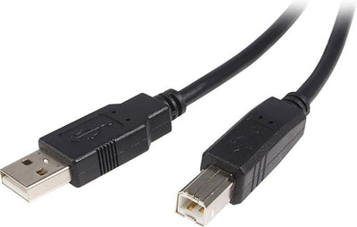 StarTech.com 3m USB 2.0 Male USB A to Male USB B 480Mbps USB2HAB3