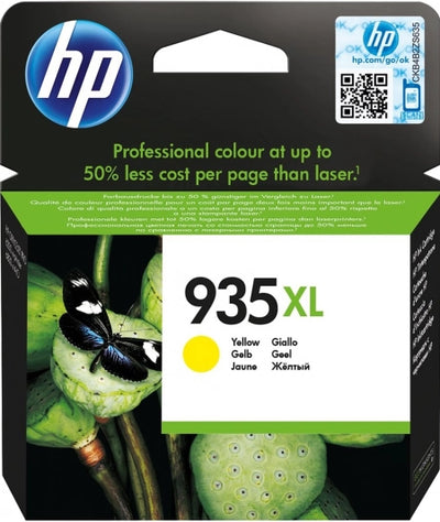Genuine HP 935XL C2P26AA Yellow Ink Cartridge 825 Prints