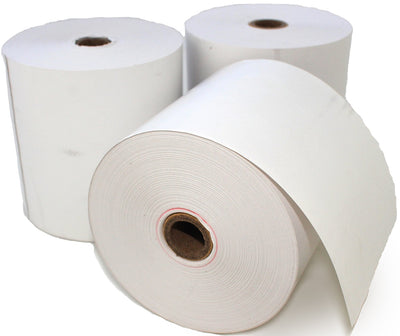80mm x 80mm Maxvalu Register Thermal Paper Rolls 4x6 Box of 24