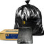 Carton of 250 72L Flat Seal Extra Heavy Duty Black Bin Liners - Restaurant Grade 32 micron (Super Strength)