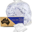 Carton of 100 240L Clear Bin Liners LDPE 32 Micron (Super Strength)