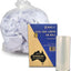 Carton of 100 240L Bin Liners - PCR Natural On Roll 22 micron (Standard Strength)