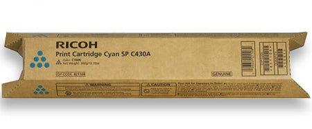 Genuine Ricoh SPC430DN Cyan Toner Cartridge [821077] - 24,000 Yield