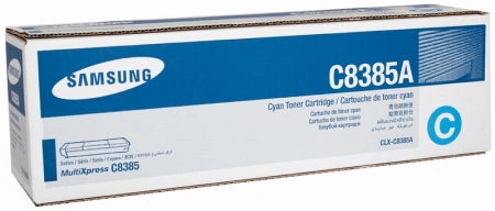 Samsung CLX8385ND CLX8385A Cyan Genuine Toner Cartridge 15,000 Prints