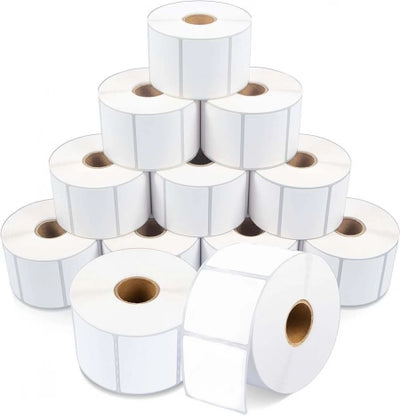 40x28 Thermal Transfer Labels - 5000/Roll - 76mm Core - Suitable Sato