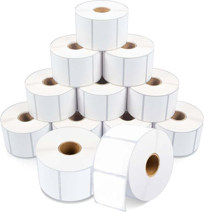100mm x 101.6mm Thermal Transfer Labels - 1400/Roll - 76mm Core - Suitable Sato