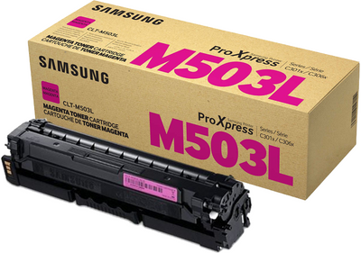 Genuine Samsung CLT-M503L Magenta Toner Cartridge 5,000 Print