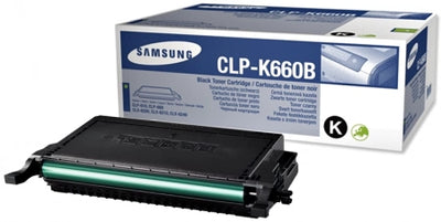 Genuine Samsung CLP610ND CLP660ND CLX6210FX CLX6240FX CLPK660B Black Toner Cartridge 5,500 Prints