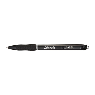 Sharpie Gel Retractable 0.7mm Gel Pen Black Box of 12