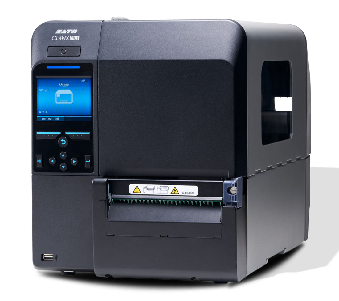 SATO CL4NX PLUS Desktop Industrial Direct Thermal Label Printer 203dpi STD + Combo with Power Cable (Non-Bluetooth)