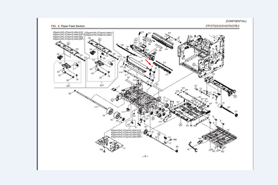 Kyocera M3655idn - 302F924190 Bush Transfer R