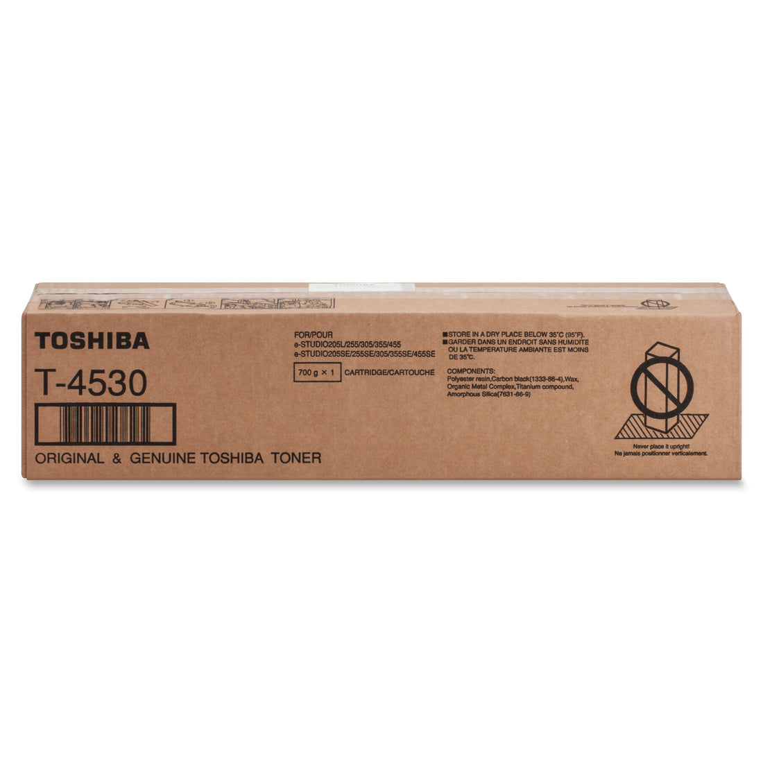 Genuine Toshiba 205L-455SE T4530 Black Toner Cartridge 30,000 Print