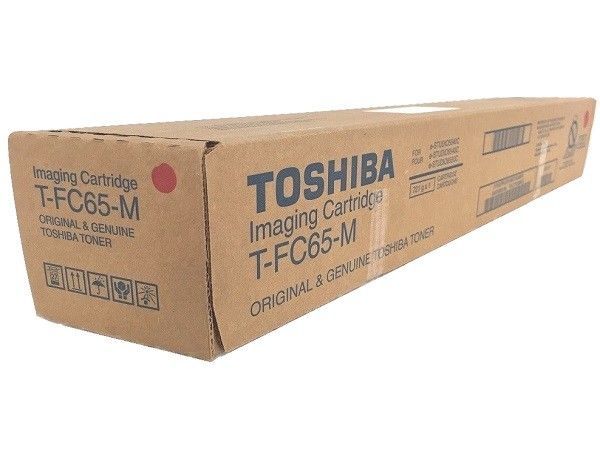 Genuine Toshiba TFC65M Magenta Toner - 5540CT - 6540CT - 6550CT 26,500 Print