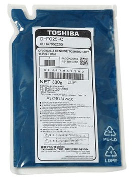 Toshiba DFC25C 6LH47952200 6LJ04811200 Cyan Genuine Developer