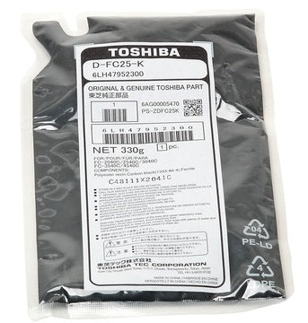 Toshiba DFC25K 6LH47952300 6LJ04811300 Black Genuine Developer
