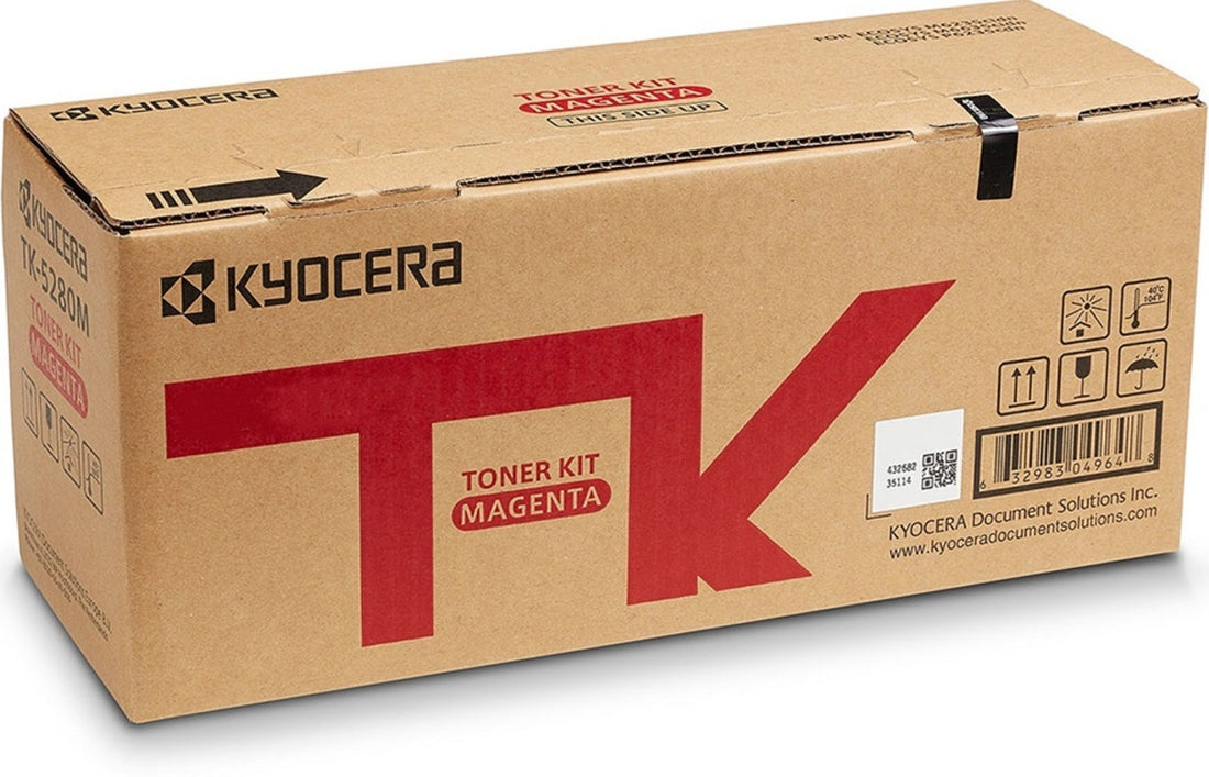Genuine Kyocera TK-5374M Magenta Toner Cartridge 5,000 Print