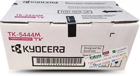 Genuine Kyocera TK-5444M Magenta High Yield Toner Cartridge 2,400 Prints