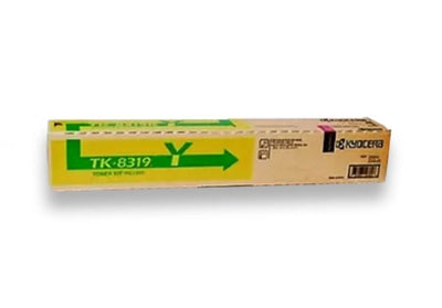 Genuine Kyocera TK-8319Y Yellow Toner Cartridge 6K Print Yield