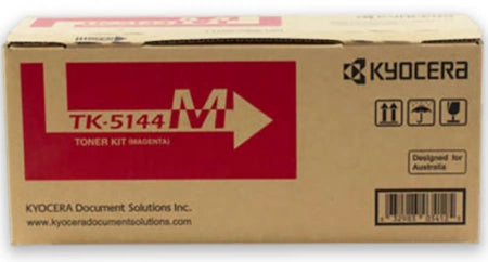 Genuine Kyocera TK5144M Magenta Toner Cartridges 5,000 Prints