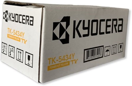 Genuine Kyocera TK-5434Y Yellow Toner Cartridge 1,250 Print