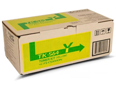 Genuine Kyocera TK564Y Yellow Toner kit 10,000 Prints