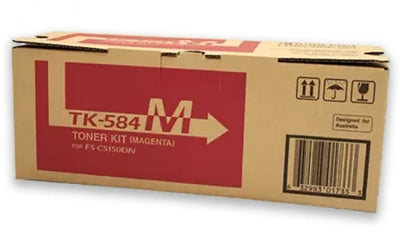 Genuine Kyocera TK584M Magenta Toner kit 2,800 Prints