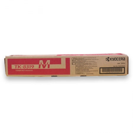 Genuine Kyocera TK8319M Magenta Toner Cartridge 6,000 Prints