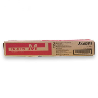 Genuine Kyocera TK8319M Magenta Toner Cartridge 6,000 Prints