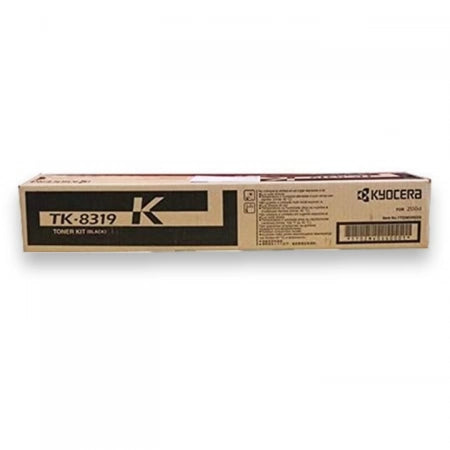 Genuine Kyocera TK8319K Black Toner Cartridge 12,000 Prints