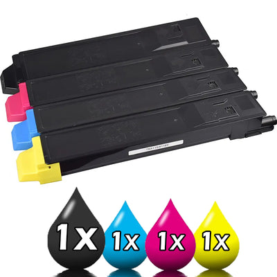 4 Pack Kyocera TK8329 Compatible Toner Cartridges [1BK,1C,1M,1Y]