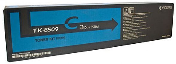 Genuine Kyocera TK8509C Cyan Toner Cartridge 30,000 Print