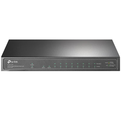 10-PORT GIGABIT DESKTOP SWITCH WITH 8-PORT POE+