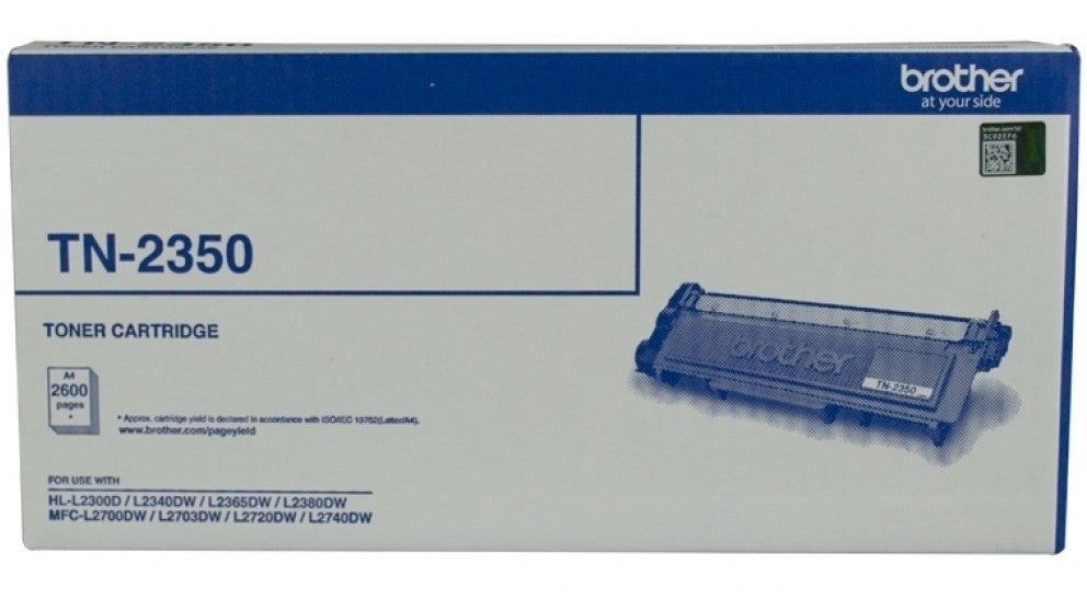 Genuine Brother TN-2350 toner cartridge 2,600 page