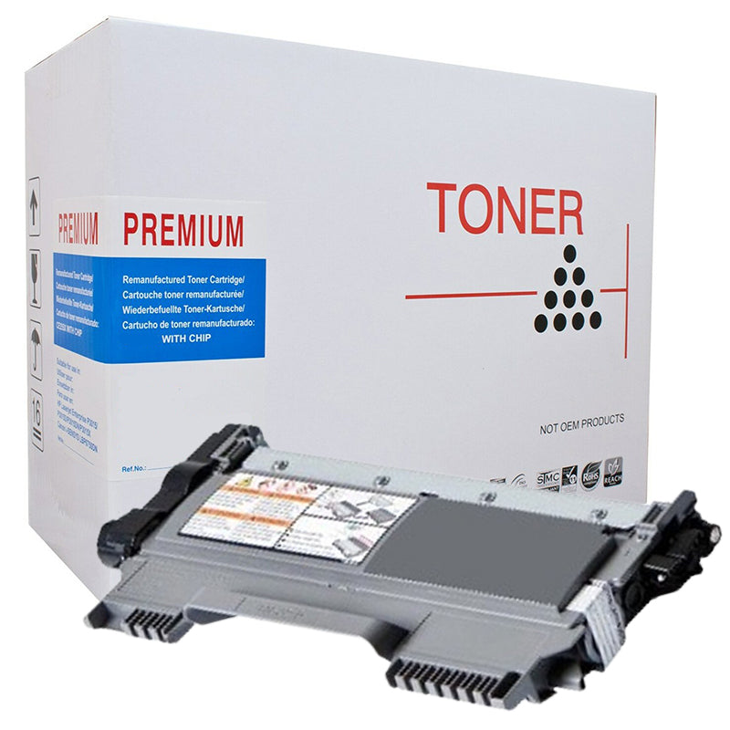 Brother TN-2250 White Box Premium Toner Cartridge ~ 2,600 Page