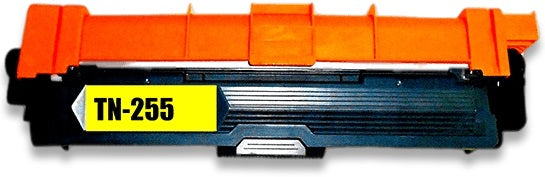 Brother TN255Y Yellow Toner Cartridge 2200 Pages (Standard Compatible)